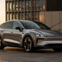 Berline électrique premium évoquant la future MG IM5
